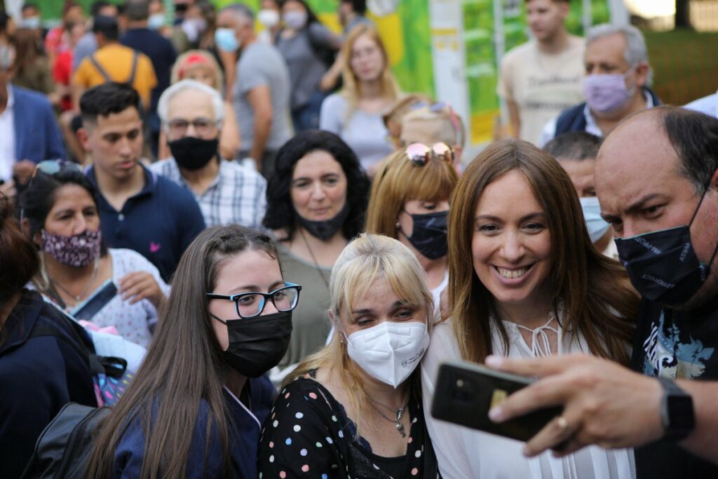 Vidal apuntó contra Cristina Kirchner