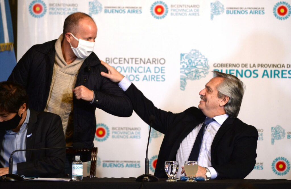 Insaurralde y Alberto Fernández conversaron sobre los lineamientos del presupuesto provincial
