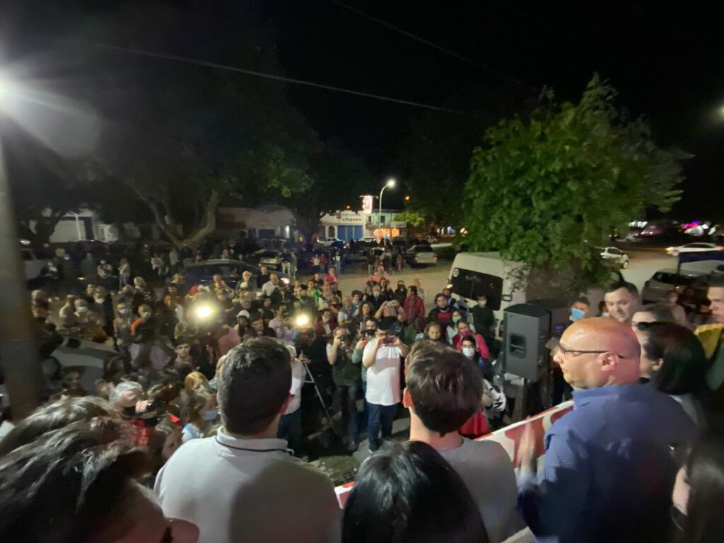 Resultados Balcarce elecciones: Esteban Reino celebró el triunfo en Balcarce