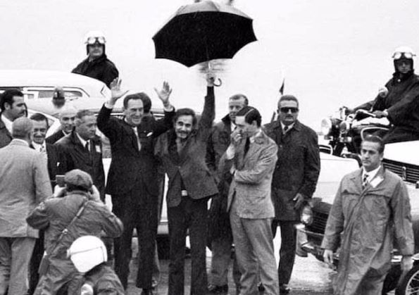 Día de la Militancia. La llegada de Juan Domingo Perón al país, en 1972. 