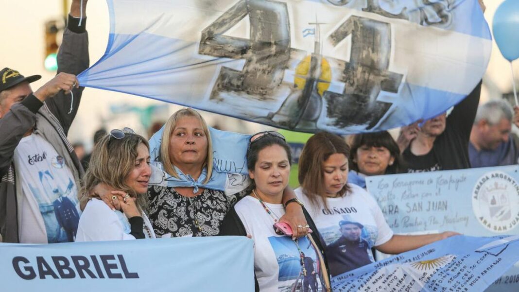 A cuatro años del hundimiento del submarino ARA San Juan los familiares de las 44 víctimas expresaron su dolor y pidieron que se conozca “la verdad”.