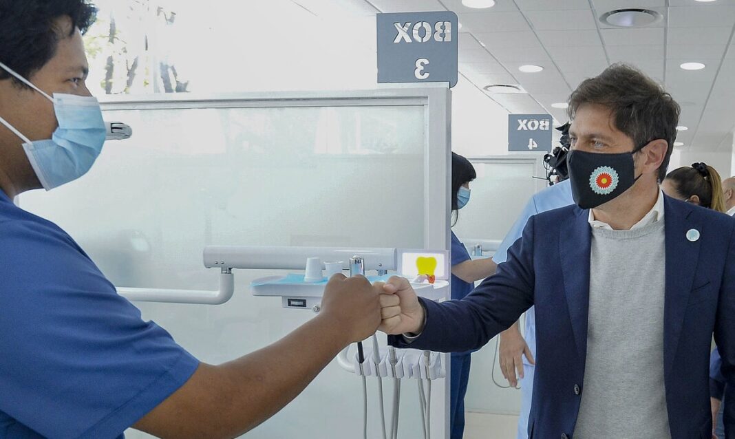 El gobernador Kicillof realizará anuncios vinculados a la vacunación Covid desde el hospital San Juan de Dios de La Plata.