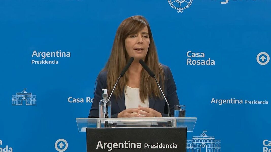 La portavoz presidencial, Gabriela Cerruti, dio a conocer precisiones y anuncio claves del gobierno nacional. Repasalos acá.
