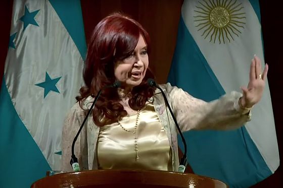 Cristina Kirchner honduras