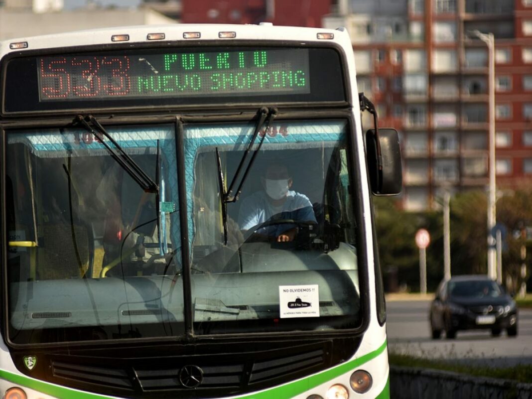 Más de 70 choferes de micros de las empresas de transporte público están aislados por covid.