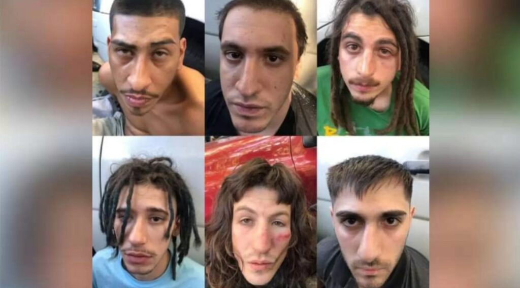 Los seis detenidos por la violacion grupal a una joven en Palermo