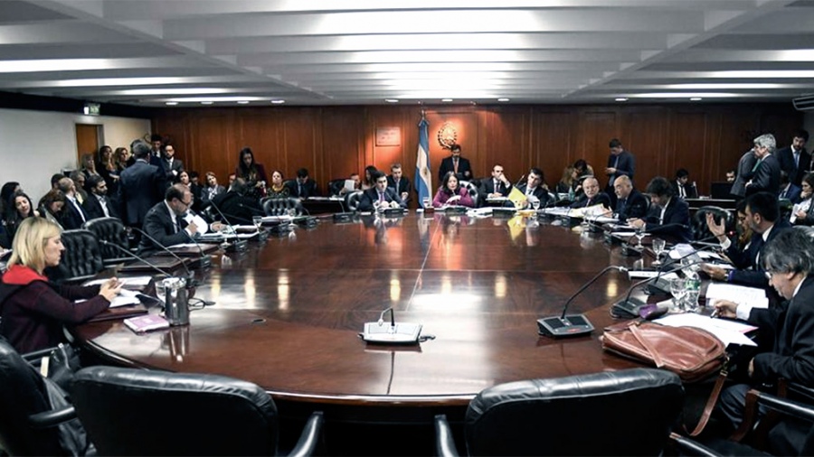 El Senadoevalua los proyectos para la reforma del Consejo de la Magistratura. 