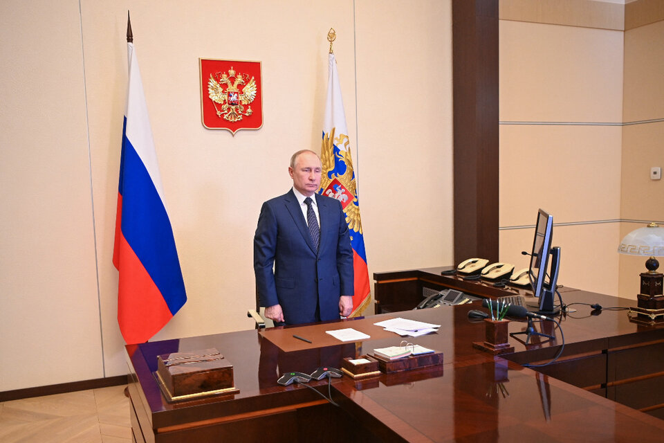 El presidente de Rusia, Vladimir Putin  aseguró que su país está abierto al diálogo con Ucrania.