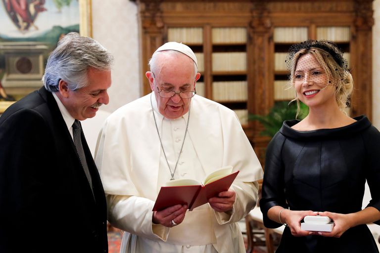 El Papa Francisco recibió dos veces al presidente Alberto Fernández. 