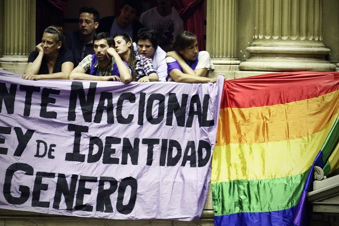 La Ley de Identidad de Género, N° 26.743, fue sancionada por el Congreso nacional el 9 de mayo de 2012.