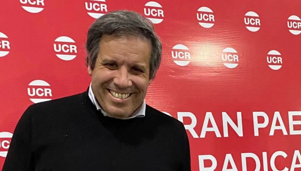 Gastón Manes es el nuevo presidente de la Convención Radical. 