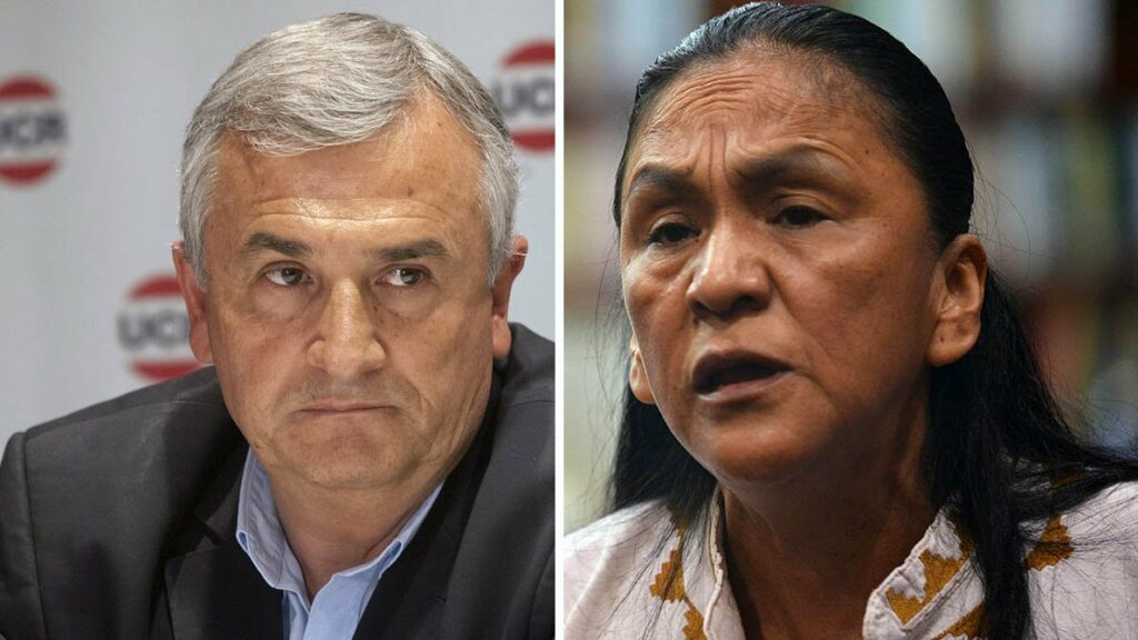 La dirigente social Milagro Sala arremetió contra el gobernador de Jujuy, Gerardo Morales.