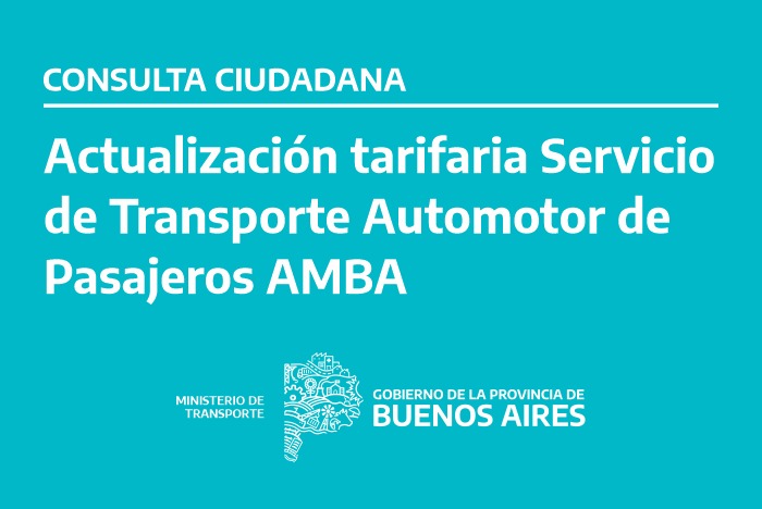 El 27 y 28 de julio el Ministerio de Transporte realiza una consulta ciudadana sobre el aumento del el transporte público de pasajeros. 