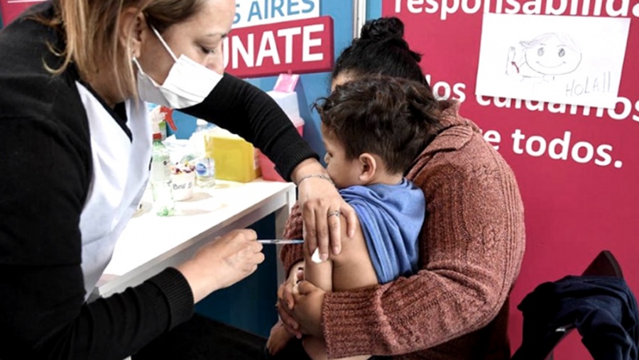 El Ministerio de Salud bonaerense indicó cómo debe ser la vacunación pediátrica contra el Covid.