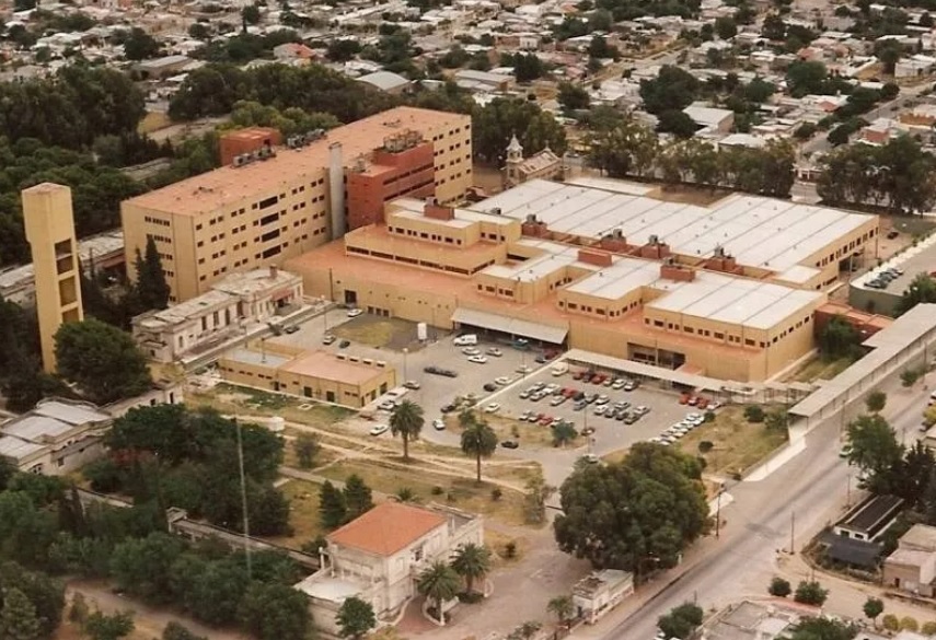 El Hospital Penna de Bahía Blanca tiene una superficie de 40 mil metros cuadrados. 
