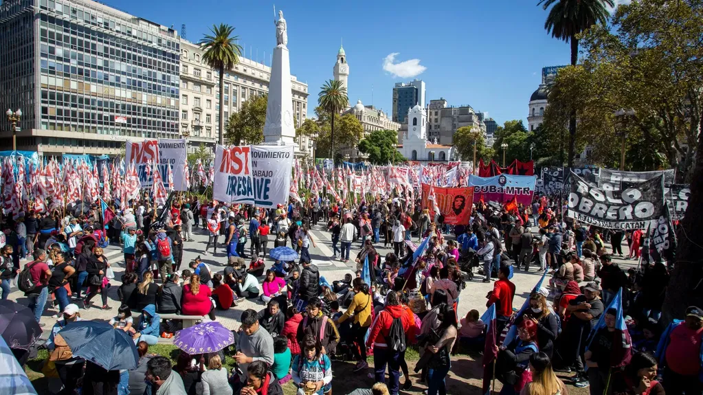 Piqueteros de izquierda anunciaron nuevos acampes y otra marcha a Plaza de Mayo para el próximo 14 de julio.