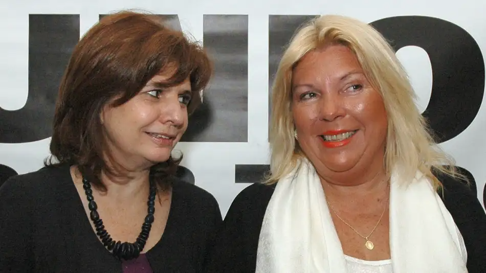 A pesar de las acusaciones, la titular del PRO, Patricia Bullrich, destacó la figura de la dirigente de la Coalición Cívica, Elisa Carrió.