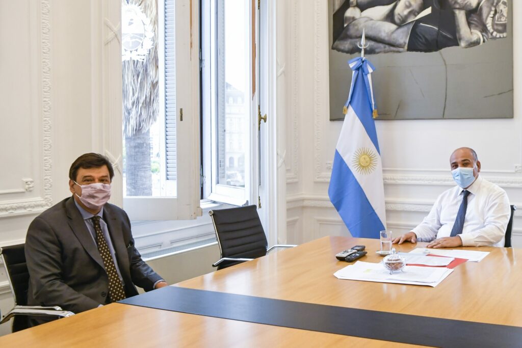 El ministro de Trabajo de la Nación, Claudio Moroni, participó de la reunión de Gabinete encabezada por Juan Manzur.