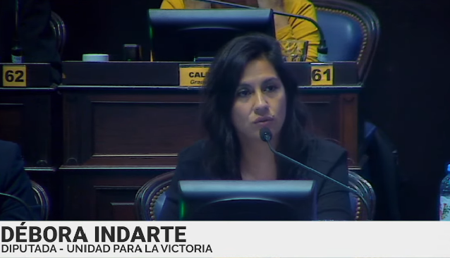 Débora Indarte repudió el atentado a Cristina Kirchner