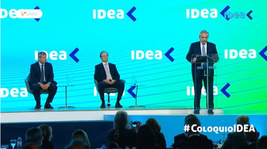 El presidente Alberto Fernández no será el único que diserte en el cierre del Coloquio de IDEA en Mar del Plata.