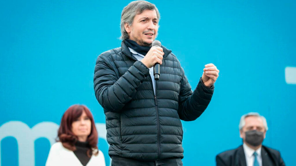 El diputado nacional y presidente del PJ bonaerense, Máximo Kirchner, habló de las elecciones 2023.