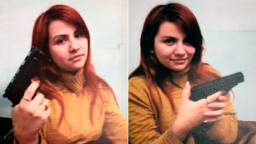 La principal autora del atentado a Cristina Kirchner, Brenda Uliarte, le envió fotos con el arma a su amiga Agustina Díaz.