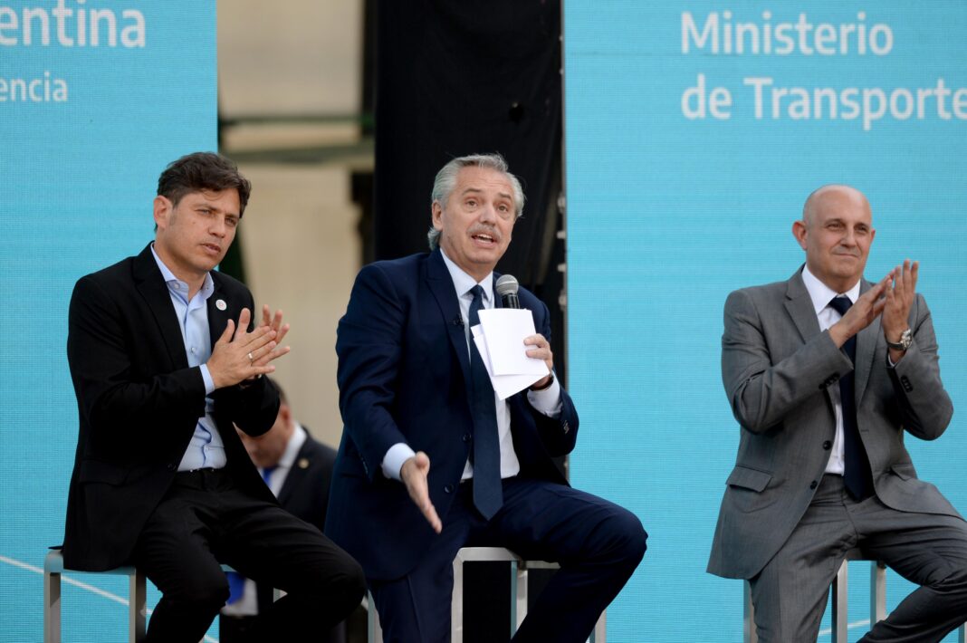 Alberto Fernández compartió con Kicillof la inauguración de la nueva cúpula de la estación de Tres de La Plata. “La Plata puede volver a ser una gran ciudad”, dijo el Presidente.