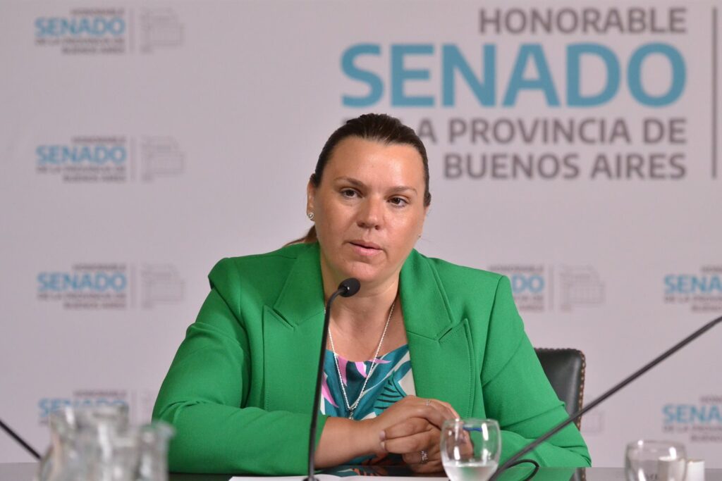 Lorena Petrovich es la presidenta de la comisión de Transporte del Senado bonaerense. 