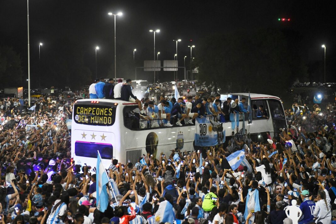 La Selección Argentina confirmó el recorrido que realizará la caravana festiva con destino al Obelisco.