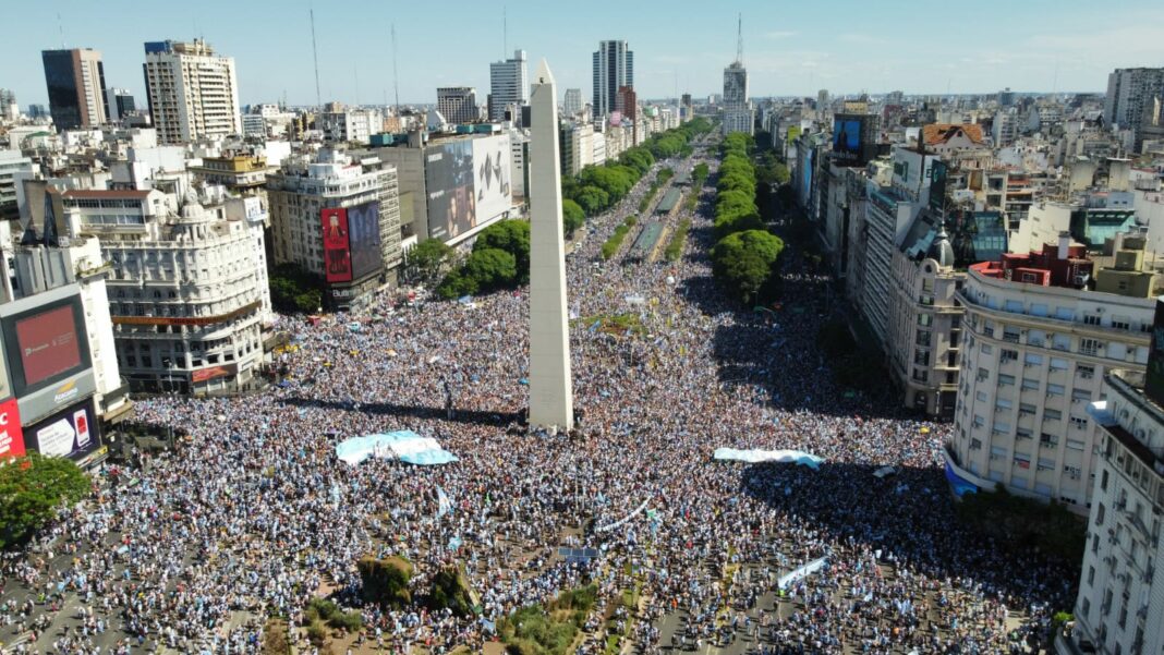 La Selección Argentina celebrará la Copa del Mundo con una caravana al Obelisco