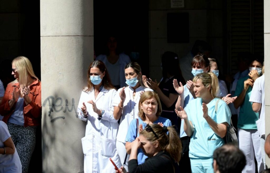 Los trabajadores del Hospital de Niños de La Plata ya realizaron una batería de protestas. 