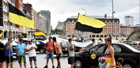 Los taxistas y remiseros de Mar del Plata levantaron el paro que mantenían. Cómo sigue el conflicto.