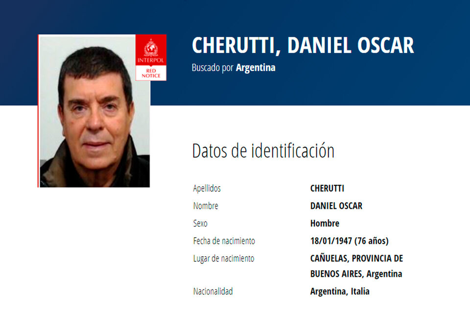 El exespía de la SIDE durante la dictadura, Daniel Cherutti, está investigado por privación ilegítima de la libertad, torturas y secuestro de menores.