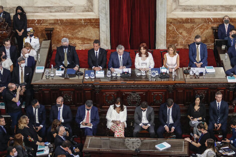 A partir de las 11 horas, el presidente Alberto Fernández dará inicio a la Asamblea Legislativa en el recinto de la Cámara de Diputados.
