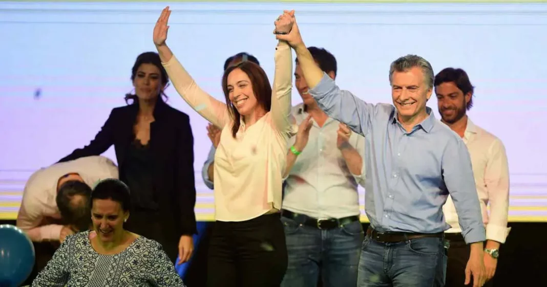 María Eugenia Vidal inaugura junto a Macri su búnker de campaña con vistas a las elecciones 2023.