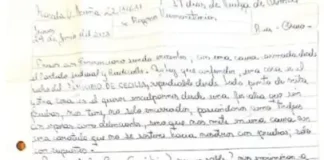 La mamá de César Sena se desentendió del asesinato de Cecilia Strzygowski e incriminó a su hijo en una carta escrita desde su celda.