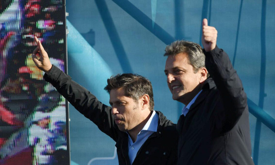 Axel Kicillof y Sergio Massa encabezaron en Avellaneda el cierre de la campaña de Unión por la Patria en la provinica de Buenos Aires.