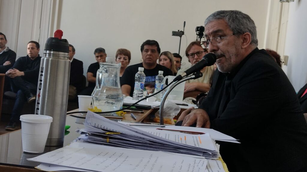El doctor Juan Cruz Casalla estuvo a cargo de los alegatos en el juicio por la Tragedia de Moreno.