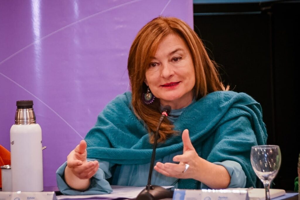 La ministra de Mujeres, Género y Diversidad Sexual bonaerense, Estela Diaz, repudió la vandalización de la sede en Punta Indio.