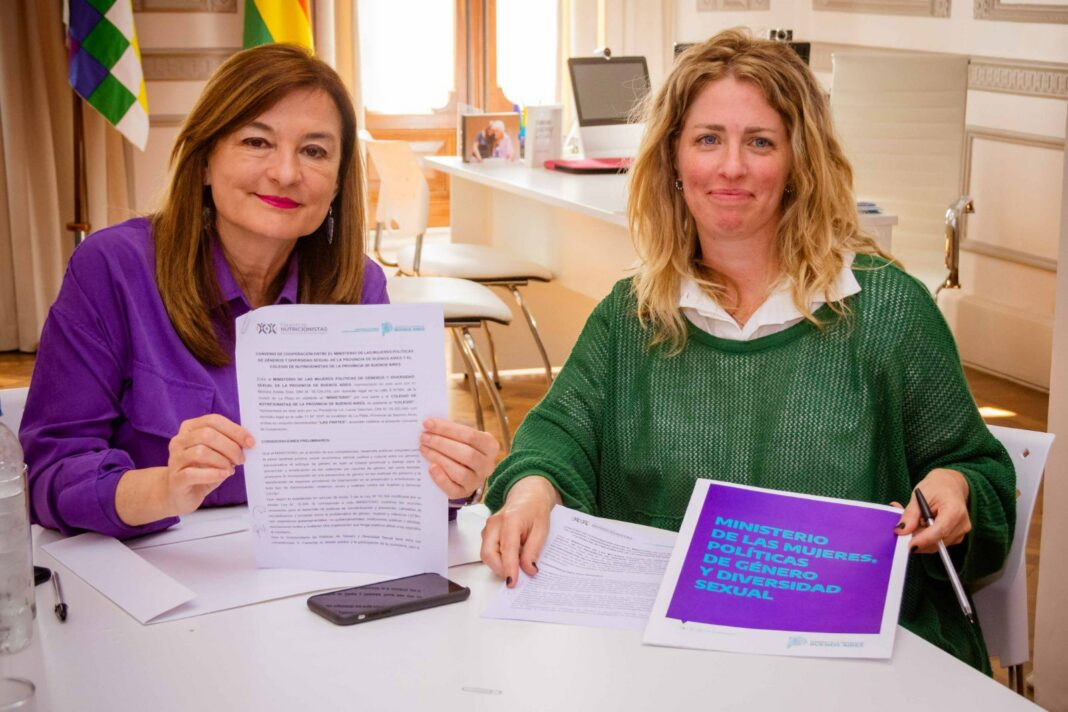 El Colegio de Nutricionistas bonaerenses firmó un convenio con el Ministerio de la Mujer para impulsar una nueva mirada en la alimentación. ¿Cómo será?