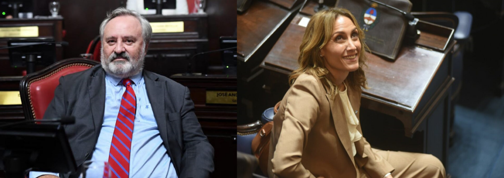 Los senadores de La Torre y Arietto pasarán a ser parte del bloque libertario de Carlos Curestis en el Senado bonaerense. Todos los detalles.
