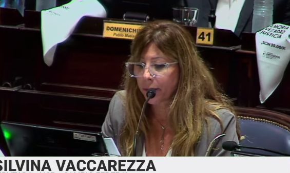 La diputada Silvina Vaccarezza enumeró los cambios que propuso la oposición para la creación del Comité Hídrico.