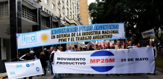 Industriales Pymes Argentinos (IPA) marchan este martes junto a cámaras empresariales al Senado con el objetivo de que se modifique el RIGI, incluido en la Ley Bases.