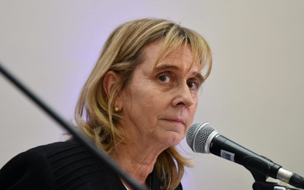 La presidenta del Concejo Deliberante de Bahía Blanca, la liberal Marité Gonard.